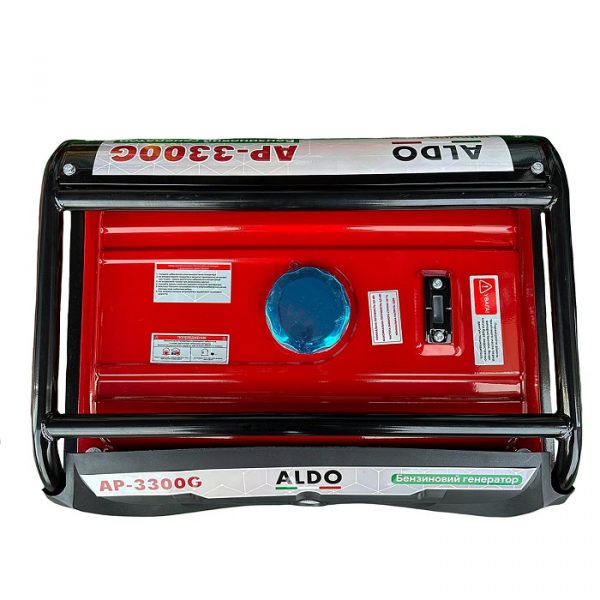 Генератор бензиновий ALDO AP-3300G (3.0-3.3 кВт, ручний стартер)
