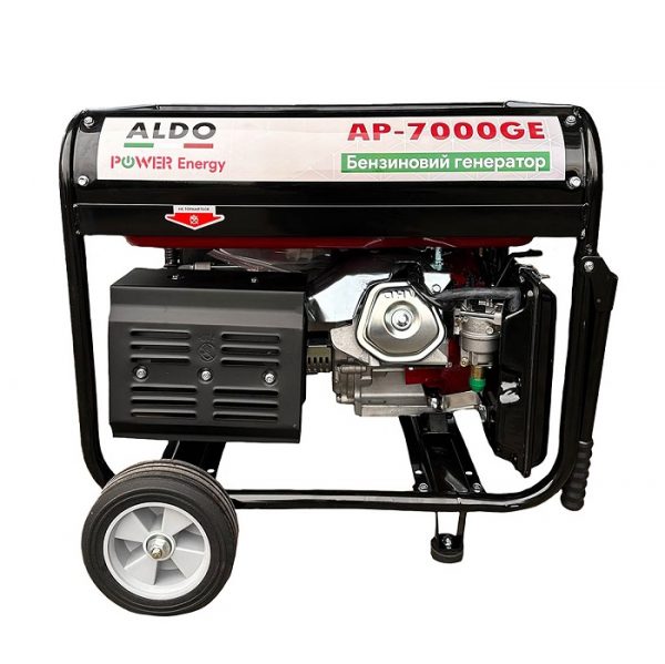 Генератор бензиновий ALDO AP-7000GE (6.5-7.0 кВт, електростартер)