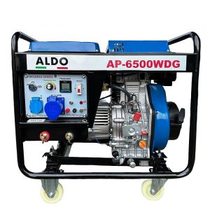 Дизельний зварювальний генератор ALDO AP-6500WDG (6.0-6.5 кВт, електростартер)