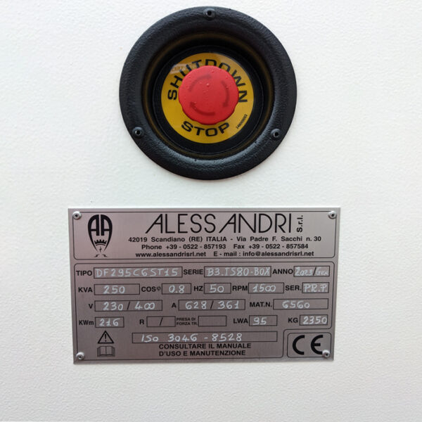 Alessandri 250 кВА / 200 кВт